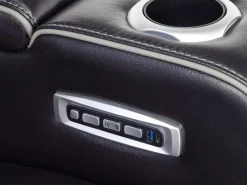 Boyington 2 Power Recliner In Gray Leather