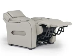 Boyington 2 Power Recliner In Gray Leather