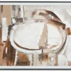 Bradlow Abstract Wall Art In Brown/White/Black