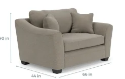 Brazil Chair In Dano Cinder, Gel