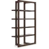Breckington Bookcase In Dark Brown