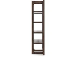 Breckington Bookcase In Dark Brown