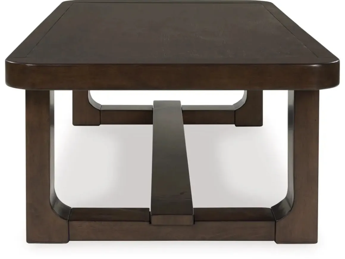 Breckington Coffee Table In Dark Brown