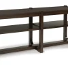 Breckington Sofa Table In Dark Brown