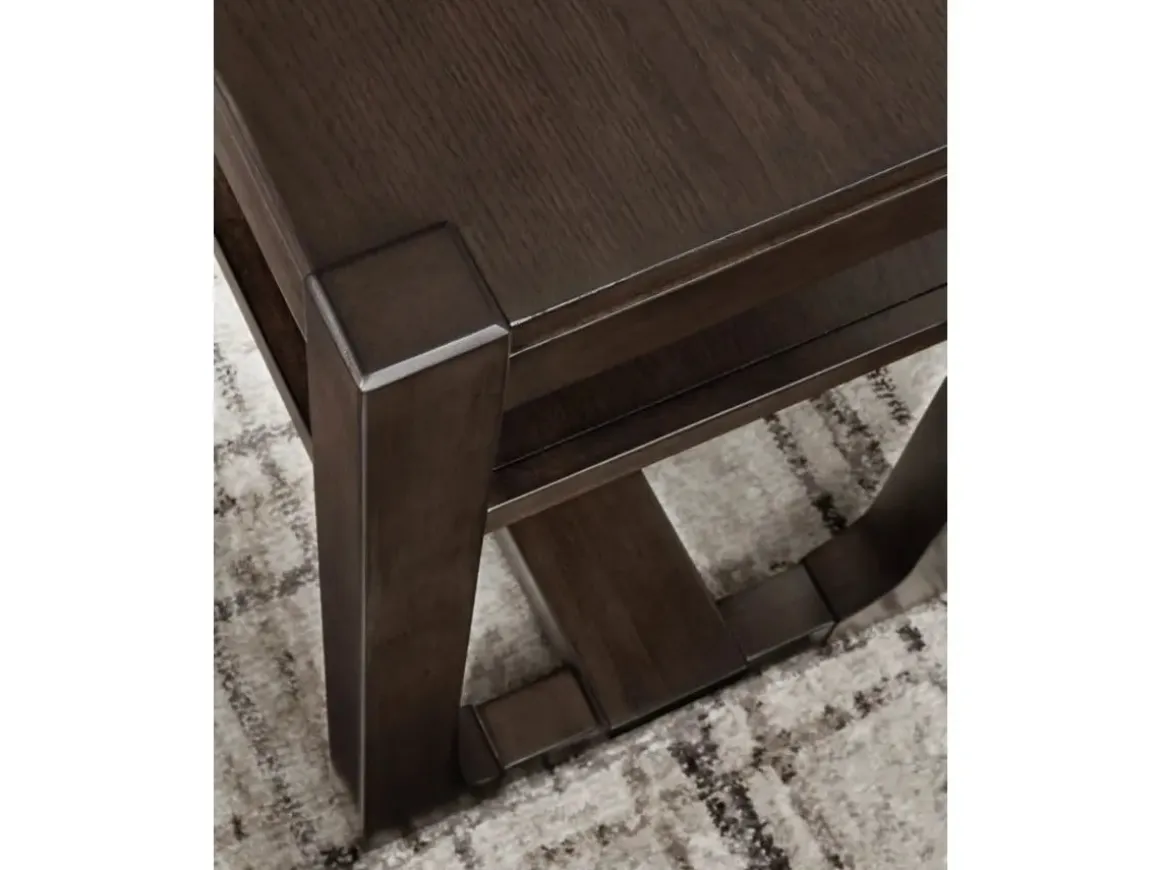 Breckington Sofa Table In Dark Brown
