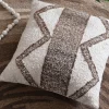 Brettwood Accent Pillow In Ivory/Brown