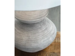 Brickdon Table Lamp In Distressed White