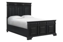 Bridgestone Panel Bed In Antique White, Queen