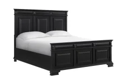 Bridgestone Panel Bed In Antique White, Queen