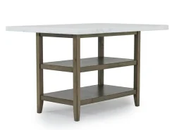 Brighton Counter Height Dining Table In Gray
