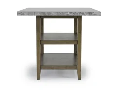 Brighton Counter Height Dining Table In Gray