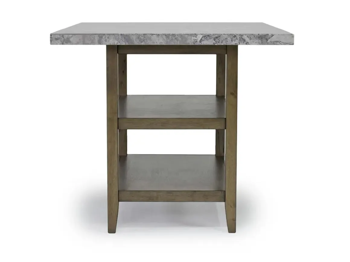 Brighton Counter Height Dining Table In Gray
