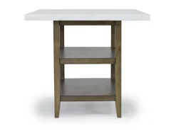 Brighton Counter Height Dining Table In Gray
