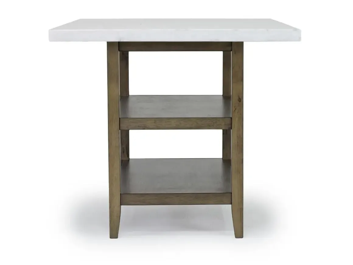 Brighton Counter Height Dining Table In Gray