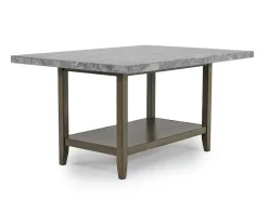 Brighton Dining Table & 4 Chairs In Gray