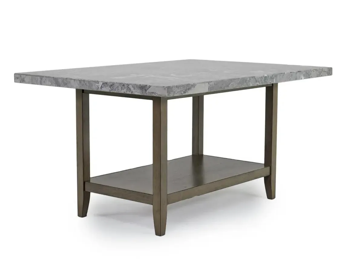Brighton Dining Table In Gray