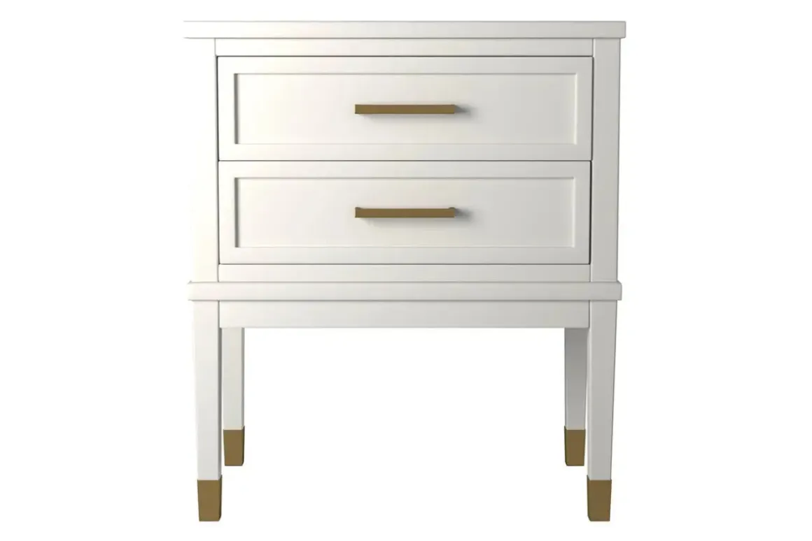 Brody End Table In White