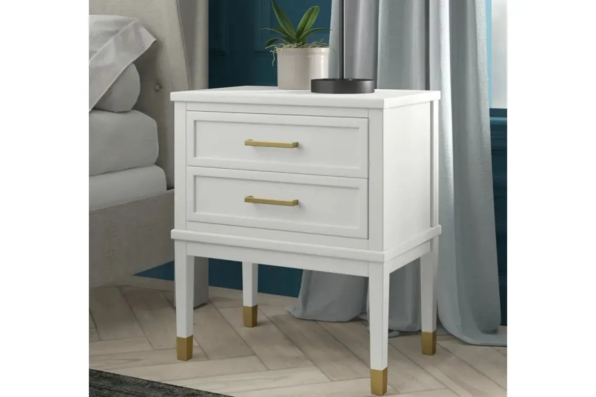 Brody End Table In White