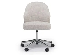Brody Swivel Desk Chair In Stucco