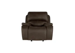 Brookings 2 Power Gliding Recliner In Brown