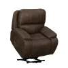 Brookings 2 Power Lift Chair In Brown