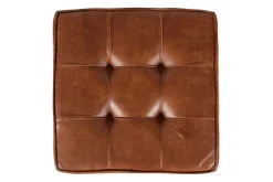 Brooks Barstool In Saddle Brown Leather