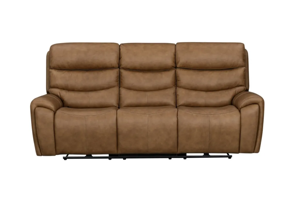 Bruce 2 Power Sofa In Cognac