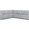 Bryce 6 Piece Power Sectional In Savannah Coin