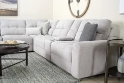 Bryce 6 Piece Power Sectional In Savannah Coin