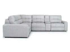 Bryce 6 Piece Power Sectional In Savannah Coin