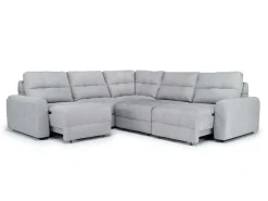 Bryce 5 Piece Power Sectional In Savannah Coin