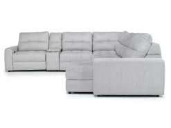 Bryce 7 Piece Power Sectional In Savannah Coin