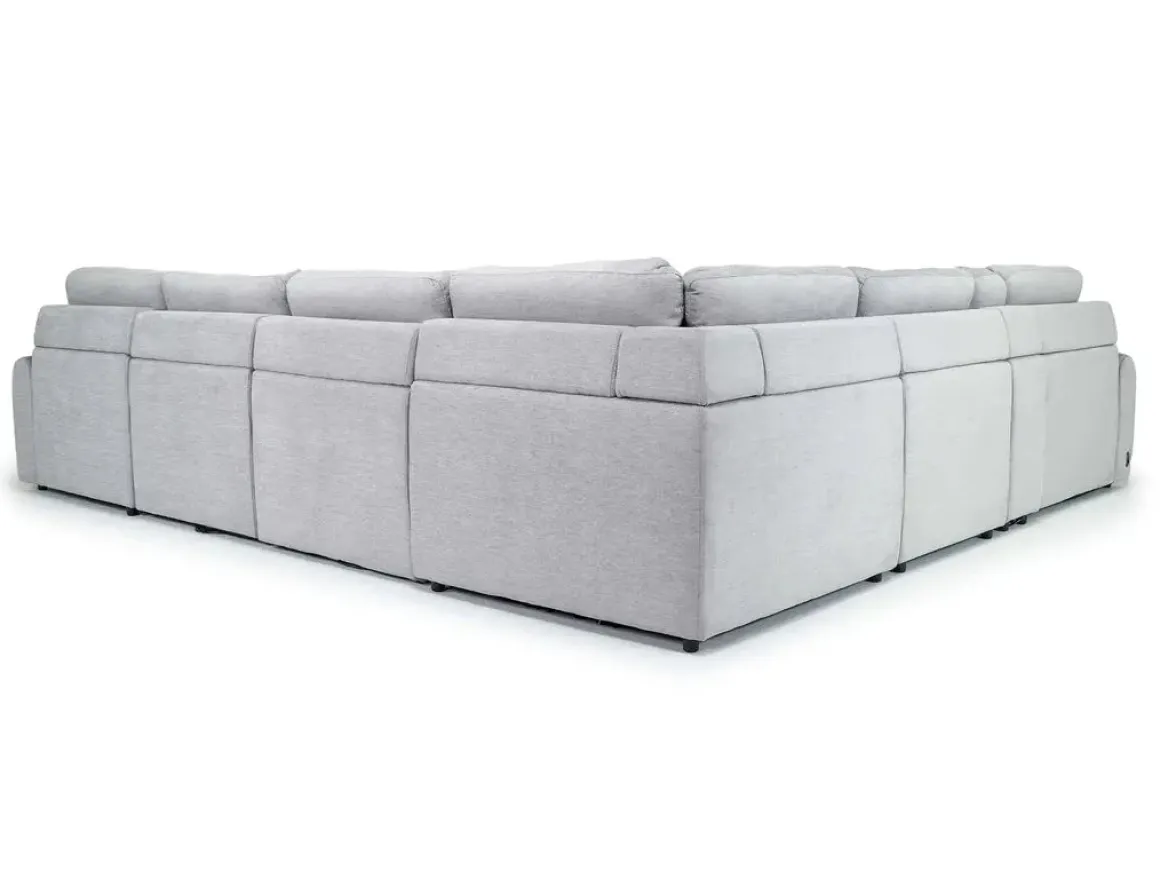 Bryce 7 Piece Power Sectional In Savannah Coin