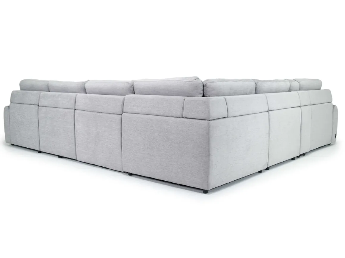 Bryce 7 Piece Power Sectional In Savannah Coin