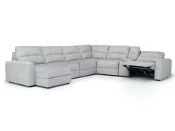 Bryce 7 Piece Power Sectional In Savannah Coin