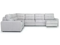 Bryce 7 Piece Power Sectional In Savannah Coin