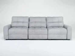 Bryce Power Sliding Sofa In Savannah Coin