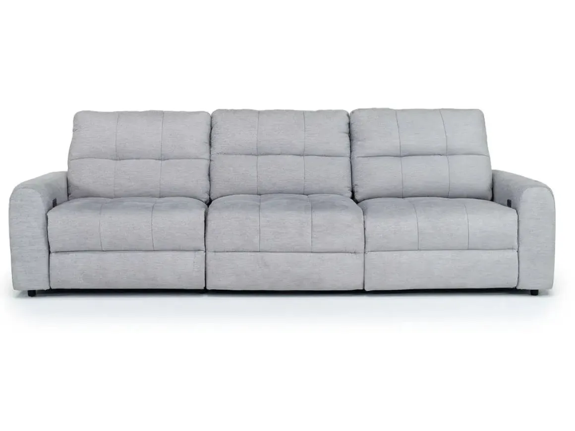Bryce Power Sofa In Savannah Coin