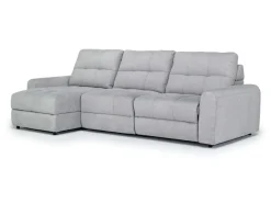 Bryce Power Sofa Storage Chaise In Savannah Coin, Left Facing