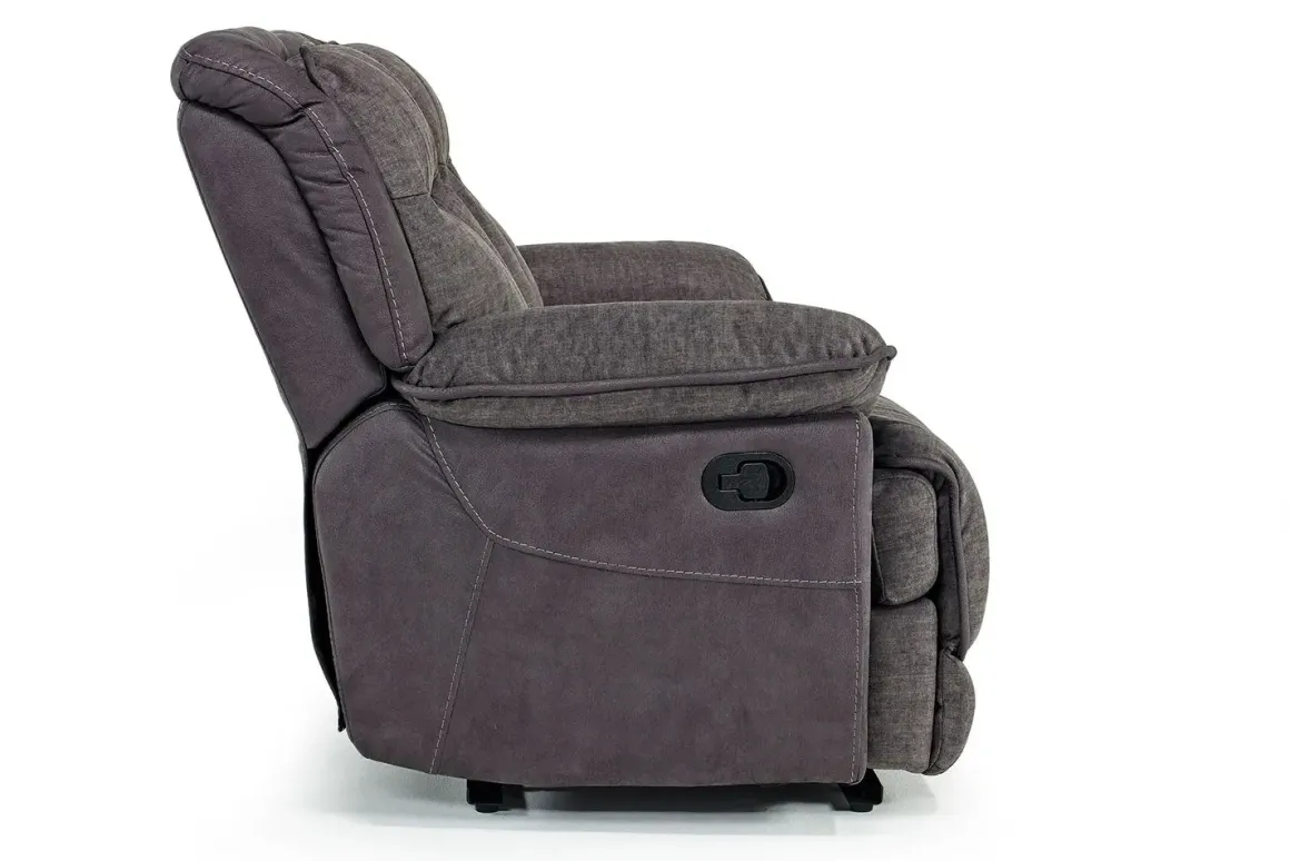 Bubba Reclining Loveseat In Graphite