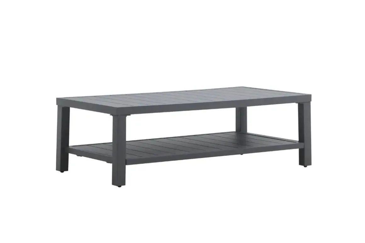 Bungalow Outdoor Coffee Table In Gray