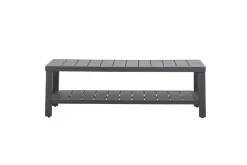Bungalow Outdoor Coffee Table In Gray