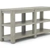 Burgess Sofa Table In Calico Gray