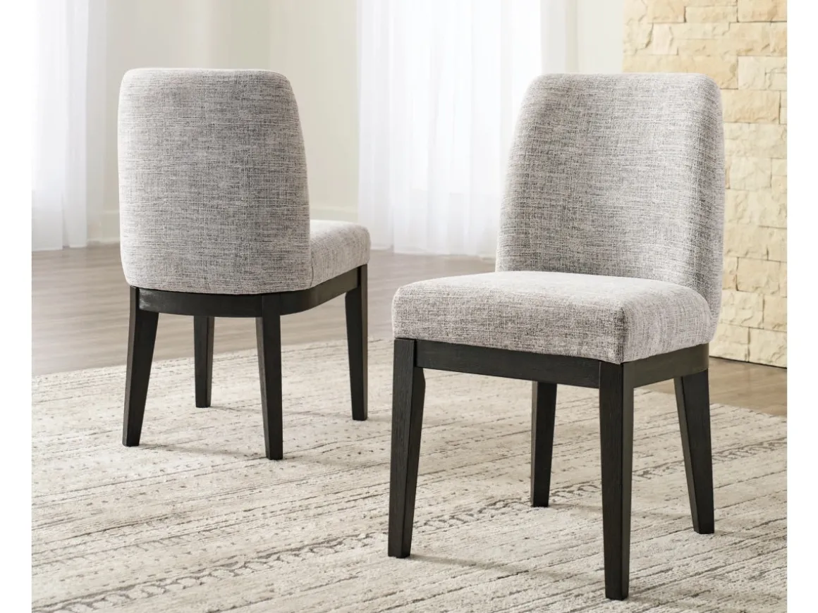 Burkhaus Extendable Dining Table & 4 Chairs In Biege/Dark Brown