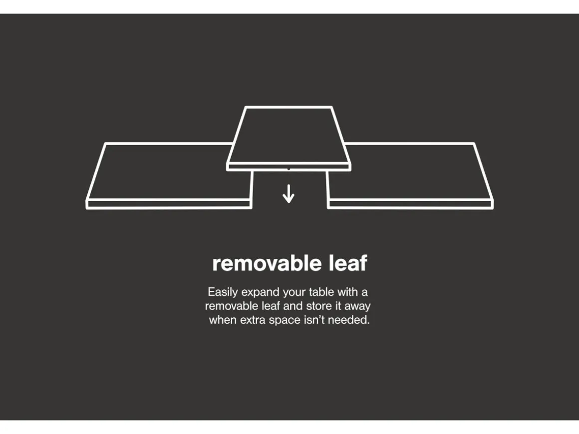 Burkhaus Extendable Dining Table In Dark Brown