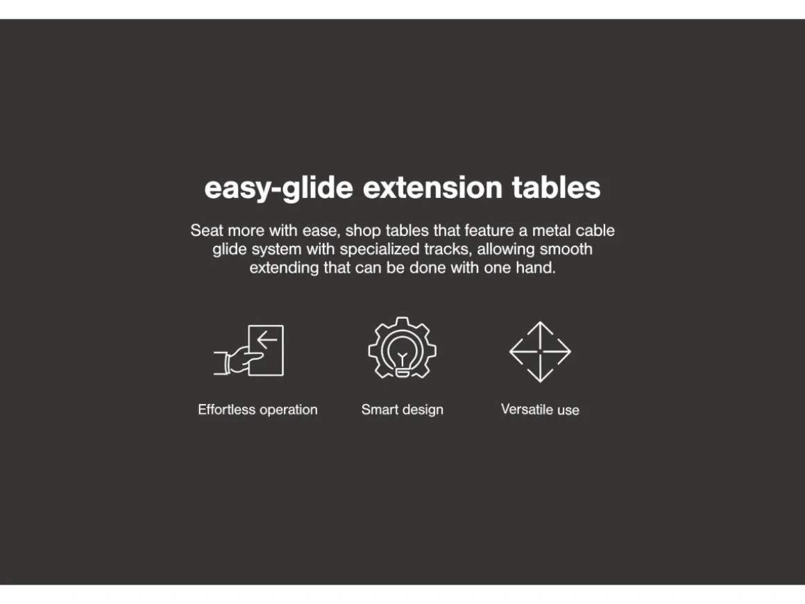 Burkhaus Extendable Dining Table In Dark Brown