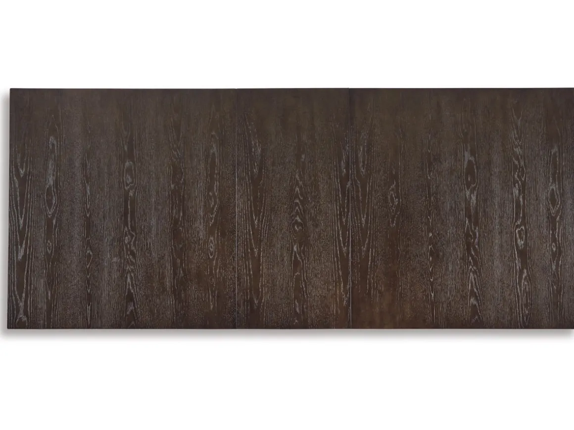 Burkhaus Extendable Dining Table In Dark Brown