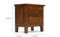 Cagney Nightstand In Brown