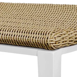 Calbas Outdoor Side Chair In Brown