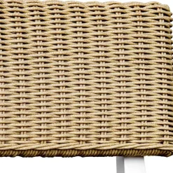 Calbas Outdoor Side Chair In Brown